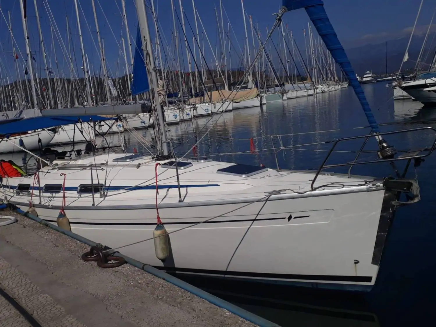 Sailing at Fethiye Ece Marina