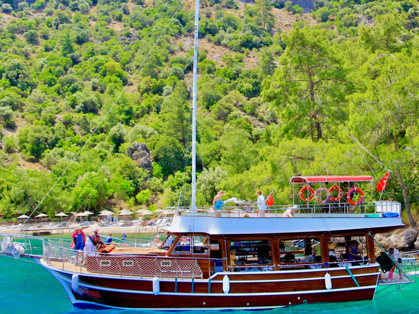 Fethiye Full Day Swimming Tour With Lunch