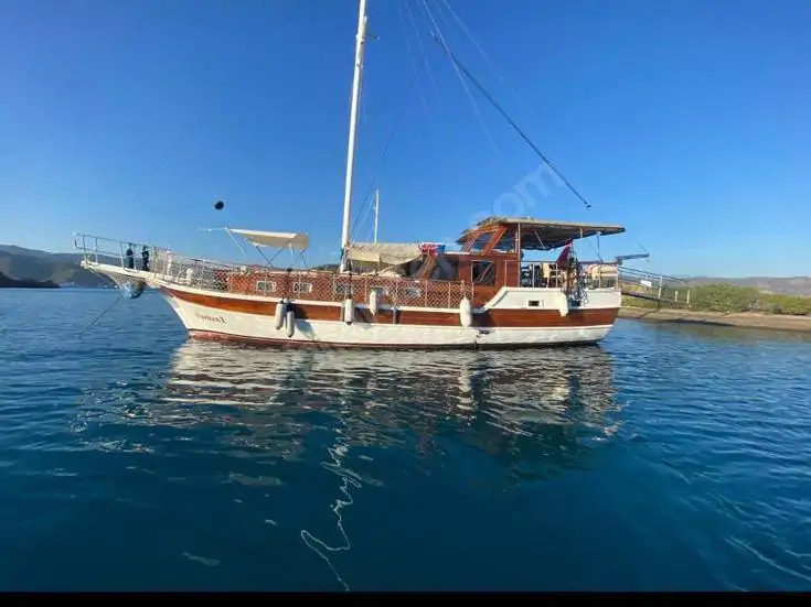 Göcek Çıkışlı 15 Metre Klasik Gulet | 3 Kabin | 6 Kişilik