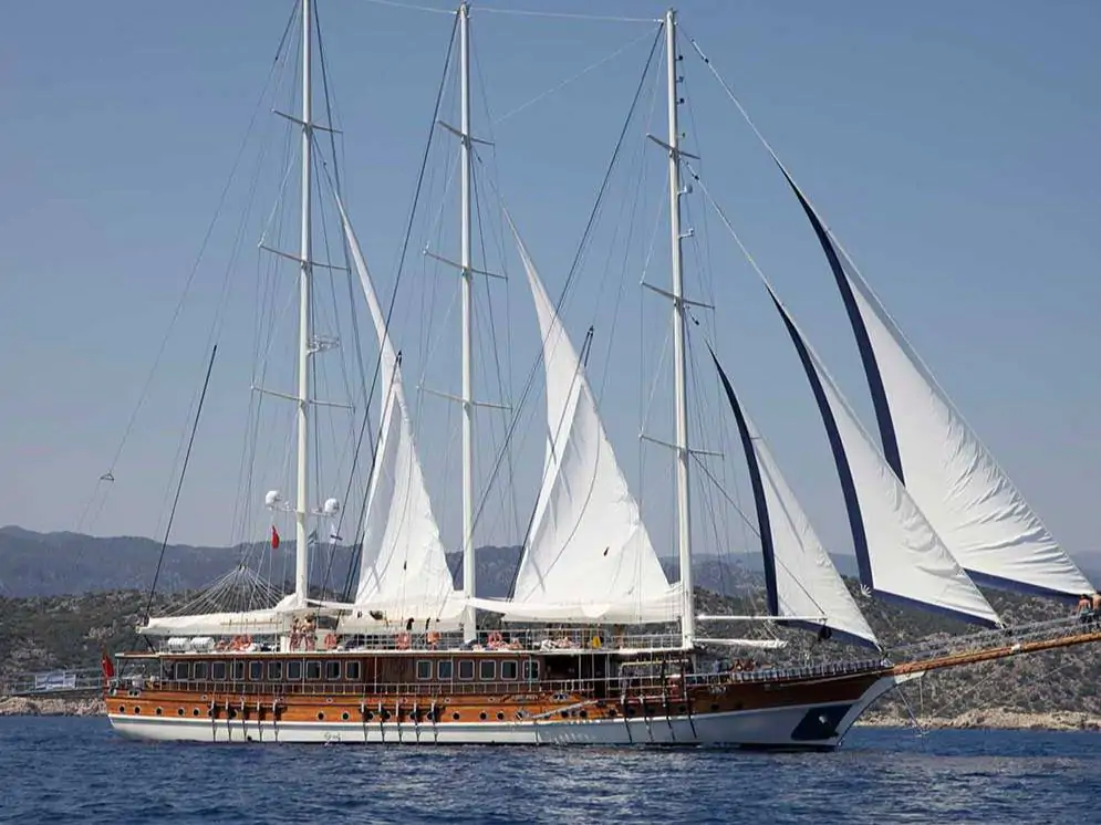 Mega Gulet with 16 Cabins for Privet Charters in Bodrum, Turkey