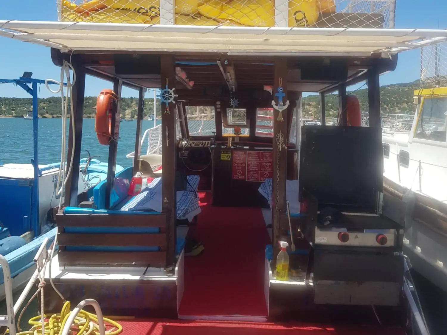 Dikili Bademli Boat Tour | Private Boat Rental for 12 Guests