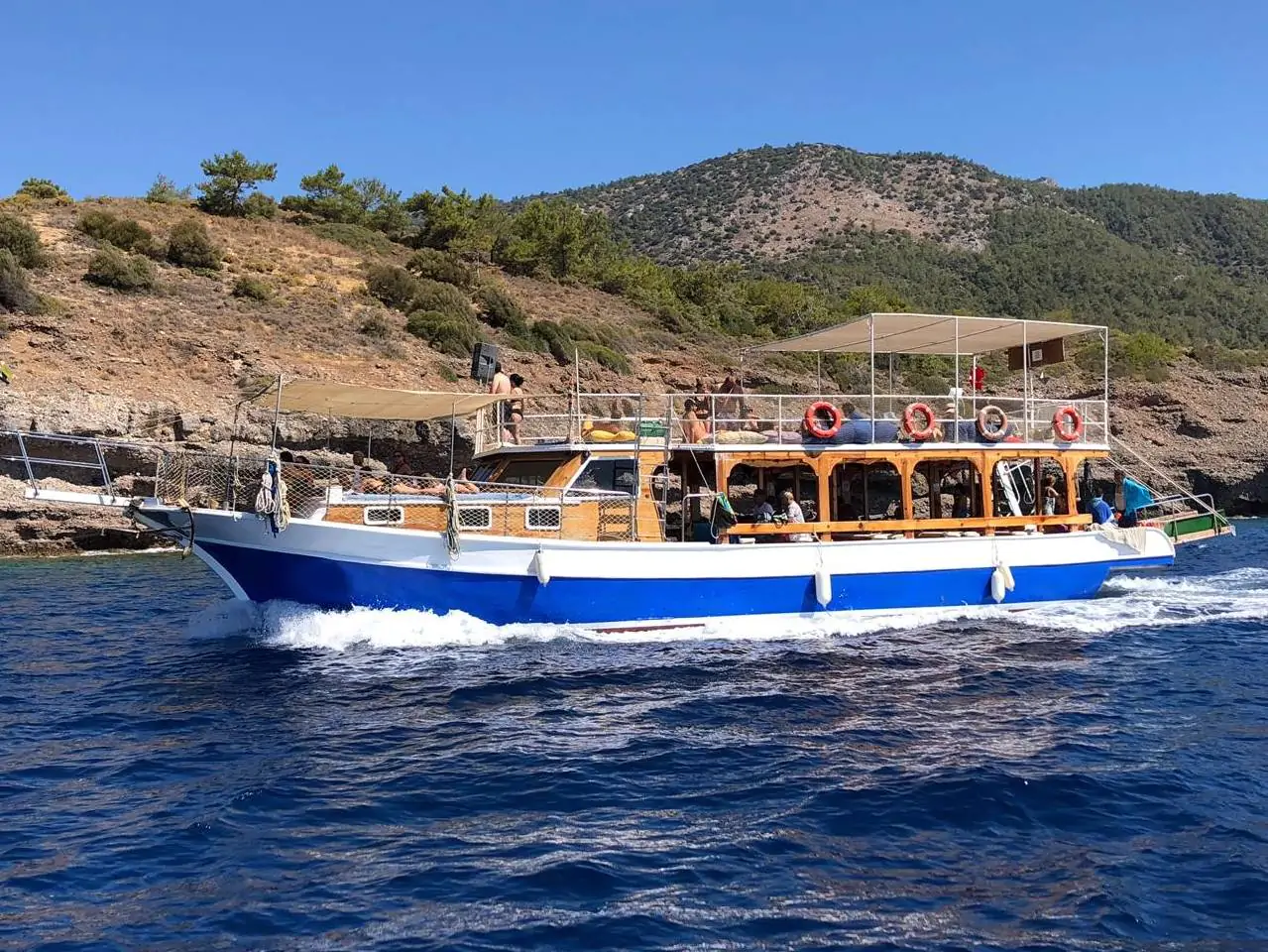 Private or Individual Daily Boat Tours in Datça