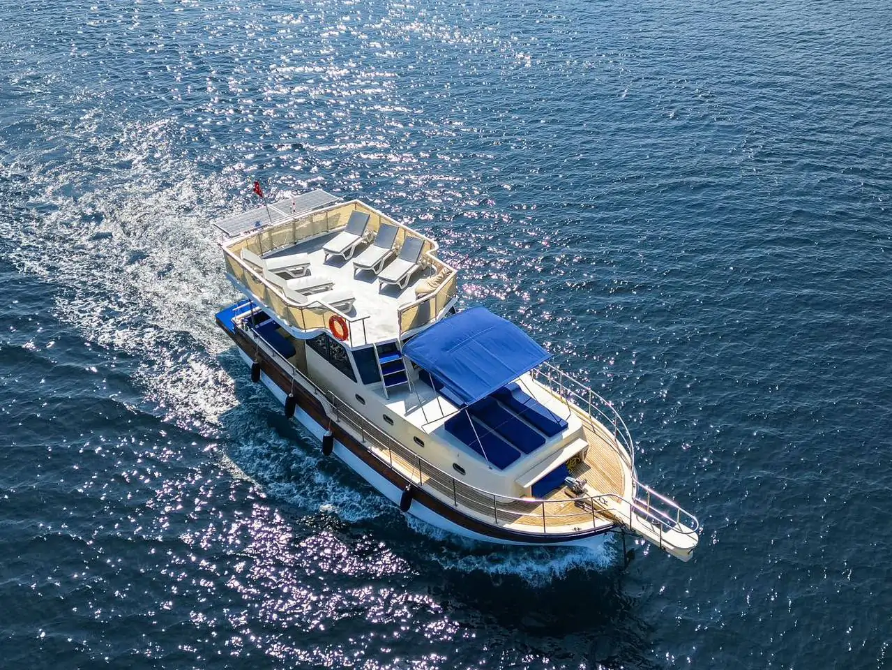 15m Gulet Charter in Fethiye & Gocek | Daily Boat Tours & Blue Cruises