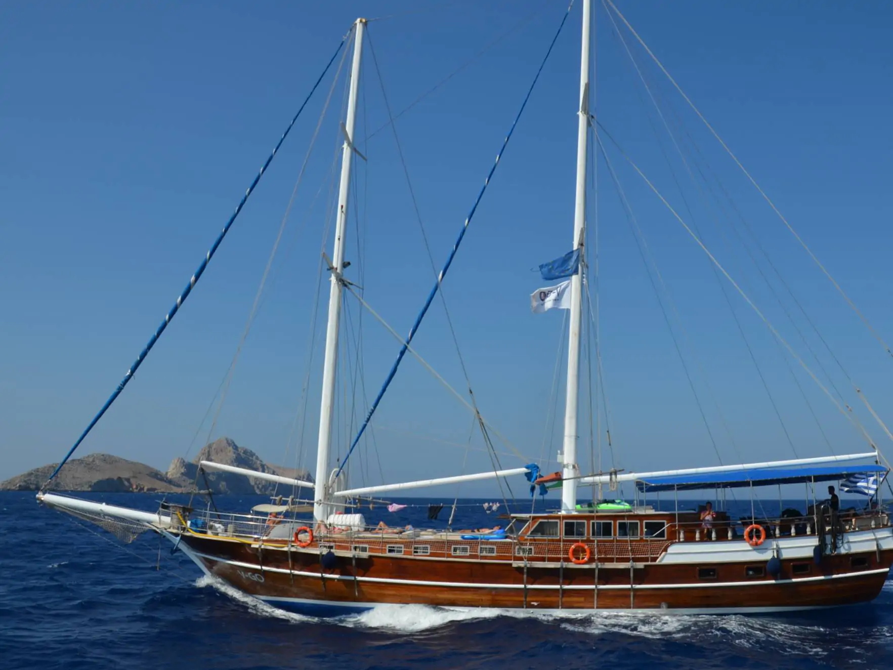 Blue Cruise in The Aegean