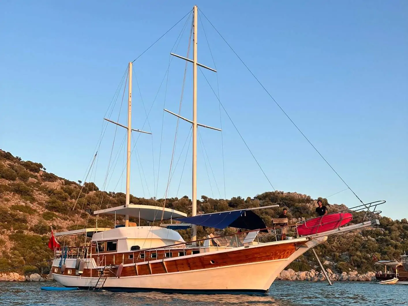 Mugla Bozburun 5-Cabin Gulet | 12-Person Blue Cruise