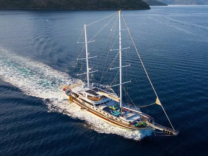 Göcek Ultra Luxury Gulet Charter | 37m Yacht for 12 Guests | Tekneveyat